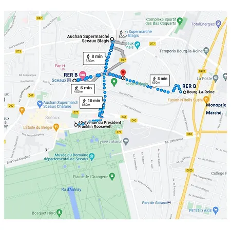 Apartament Family In 600m Rer B Direct To Notre-dame